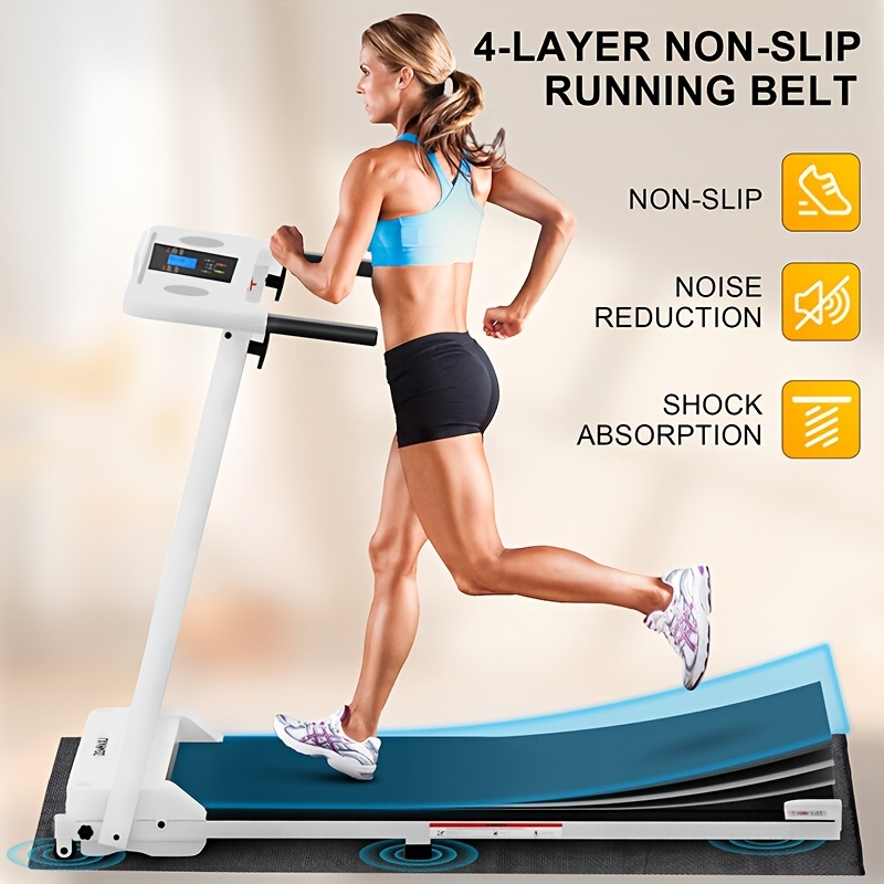 Home Electric Folding Treadmill Motor, LED Display, 3.0 Horsepower Silent Fitness Treadmill Exercise Trainer, for Walking, Running, Gym, Catering Specifically to The Fitness Needs Of Women.