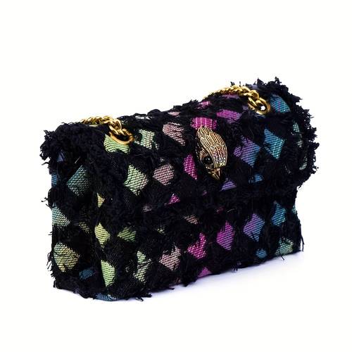 quilted denim women s shoulder bag with strap canvas crossbody purse magnetic closure polyester lining hand wash only denim handbag