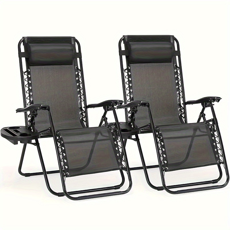 

2- Portable Folding Chairs: / Chairs Cup , For Camping, , , , Houses