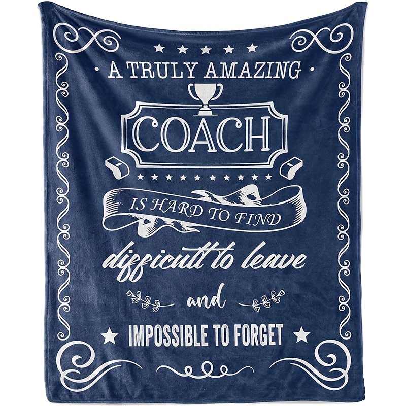 

Inspirational Appreciation Flannel Throw Blanket – All-season Knitted Style With Digital Print, Soft Polyester, 's Gift