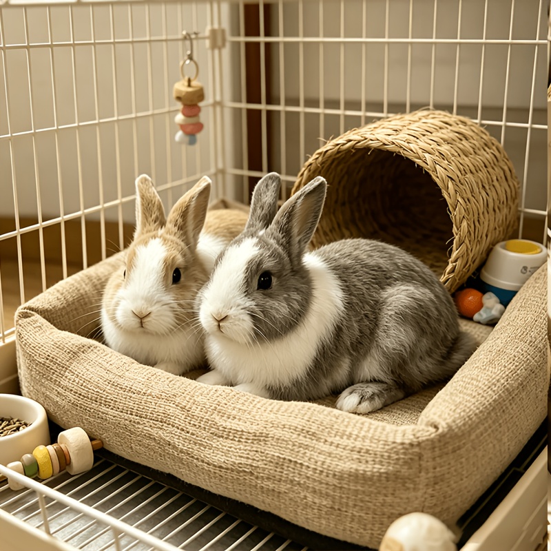Scratch-Resistant Nest for Rabbits