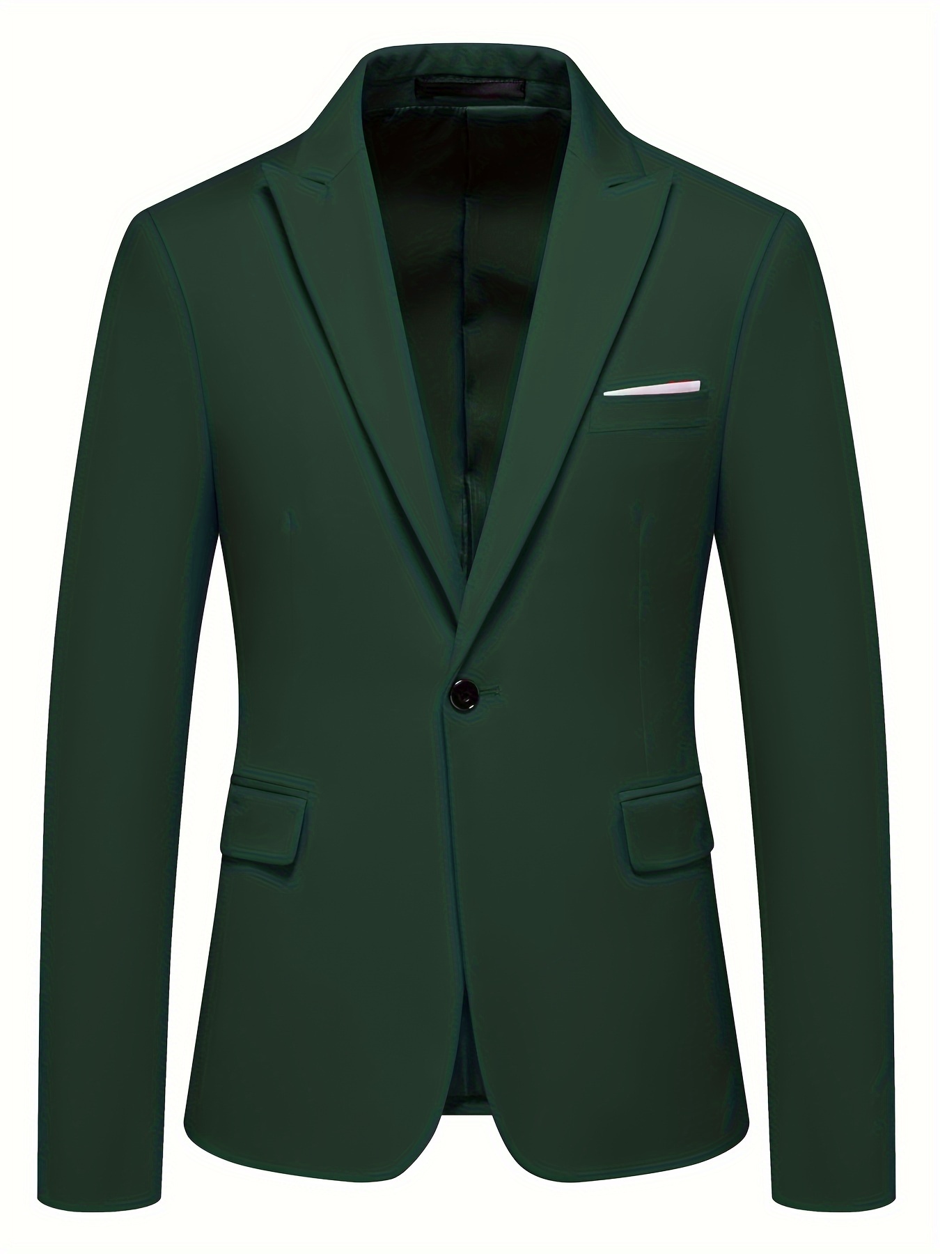 3pcs Men's Slim Fit Red Blazer Set - Elegant Business Casual Suit with Double-Breasted Jacket, Matching Pants & Vest, Elastic Waistcoat, Polyester - Perfect for Formal or Semi-Formal Occasions