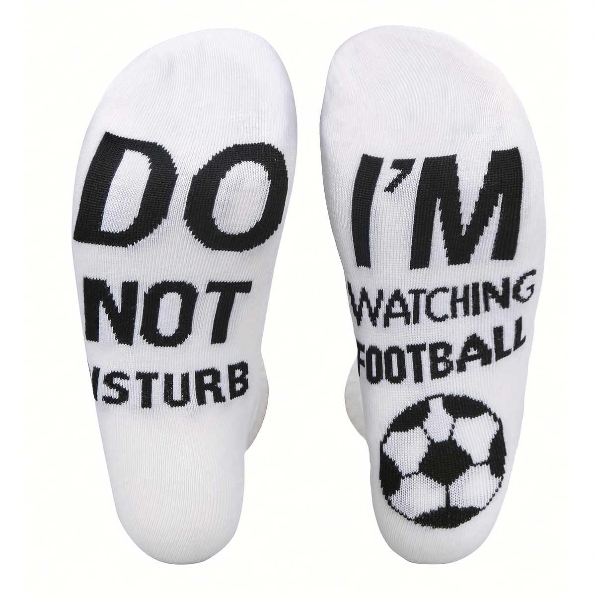 Image of A Set Of Socks Designed For Couples, Featuring A Theme For Men And Women. Perfect Enjoy Watching Football Without Interruptions, Interestingly Patterned Socks And Are Suitable For Everyday Use