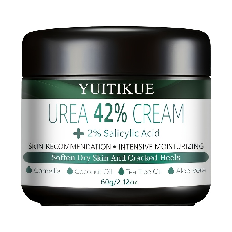 Image of This Foot Cream With Oil, Vitamin E, Aloe Vera, And Peppermint, Provides Deep Nourishment For Dry And Rough Skin. Its Light Beige Color Features A Long- Scent And Includes Plant Sterols. 60g/2.116oz