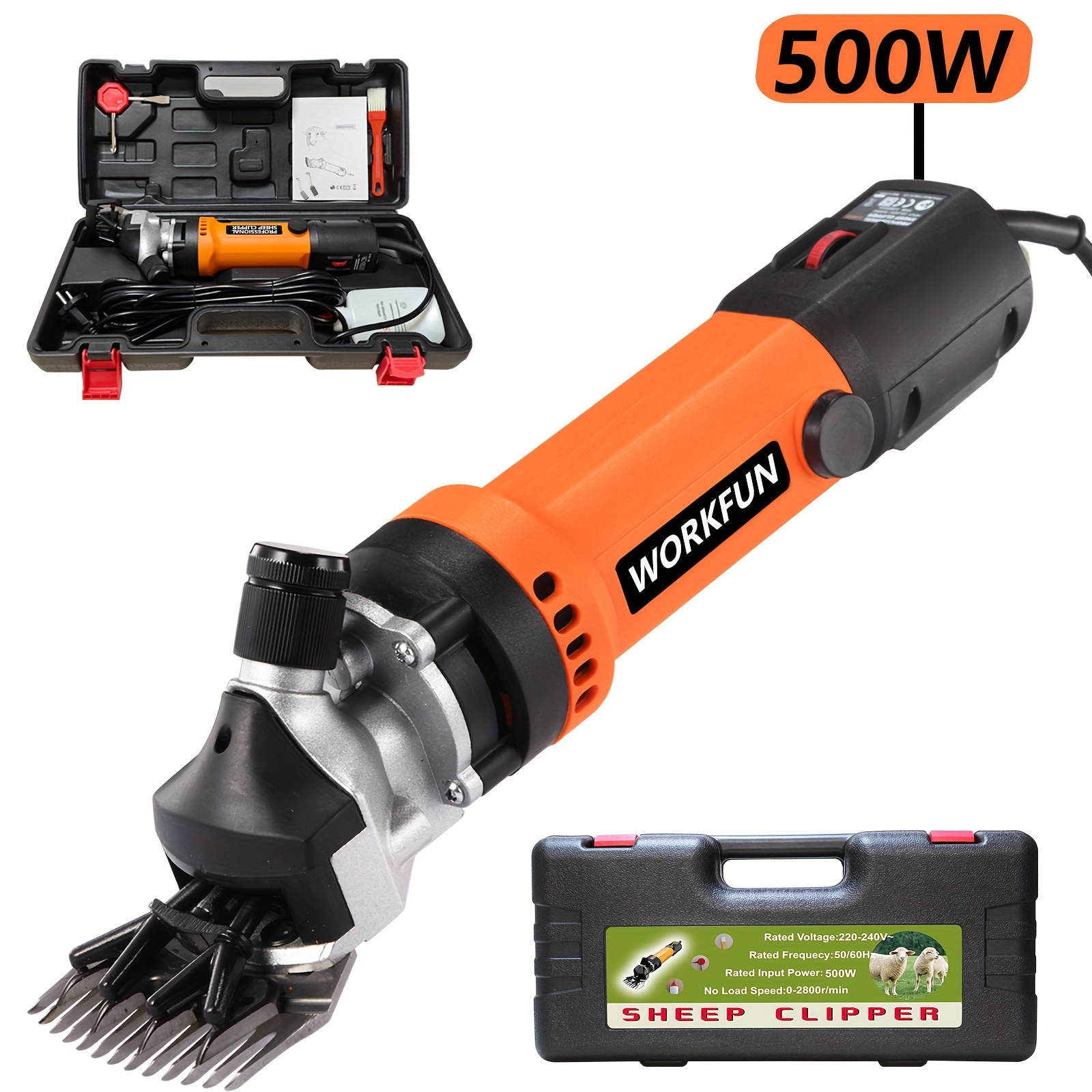 Para Ovejas Cortadora De Pelo A Bateria CORTADORA RECARGABLE CON