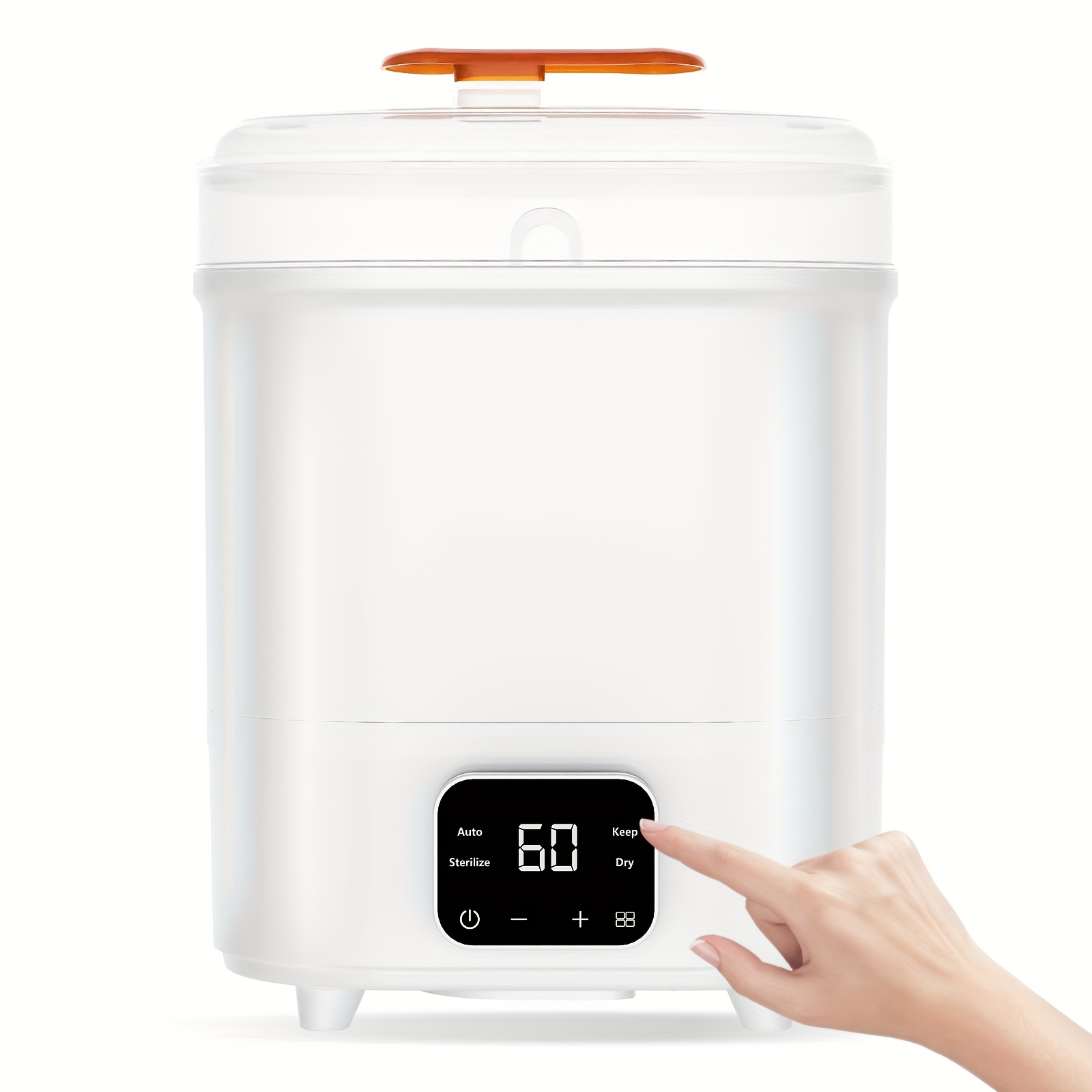 TEMU Advwin Steam Sterilizer, Electric Baby Bottle Sterilizer Dryer For Products, Breast Pump Accessories