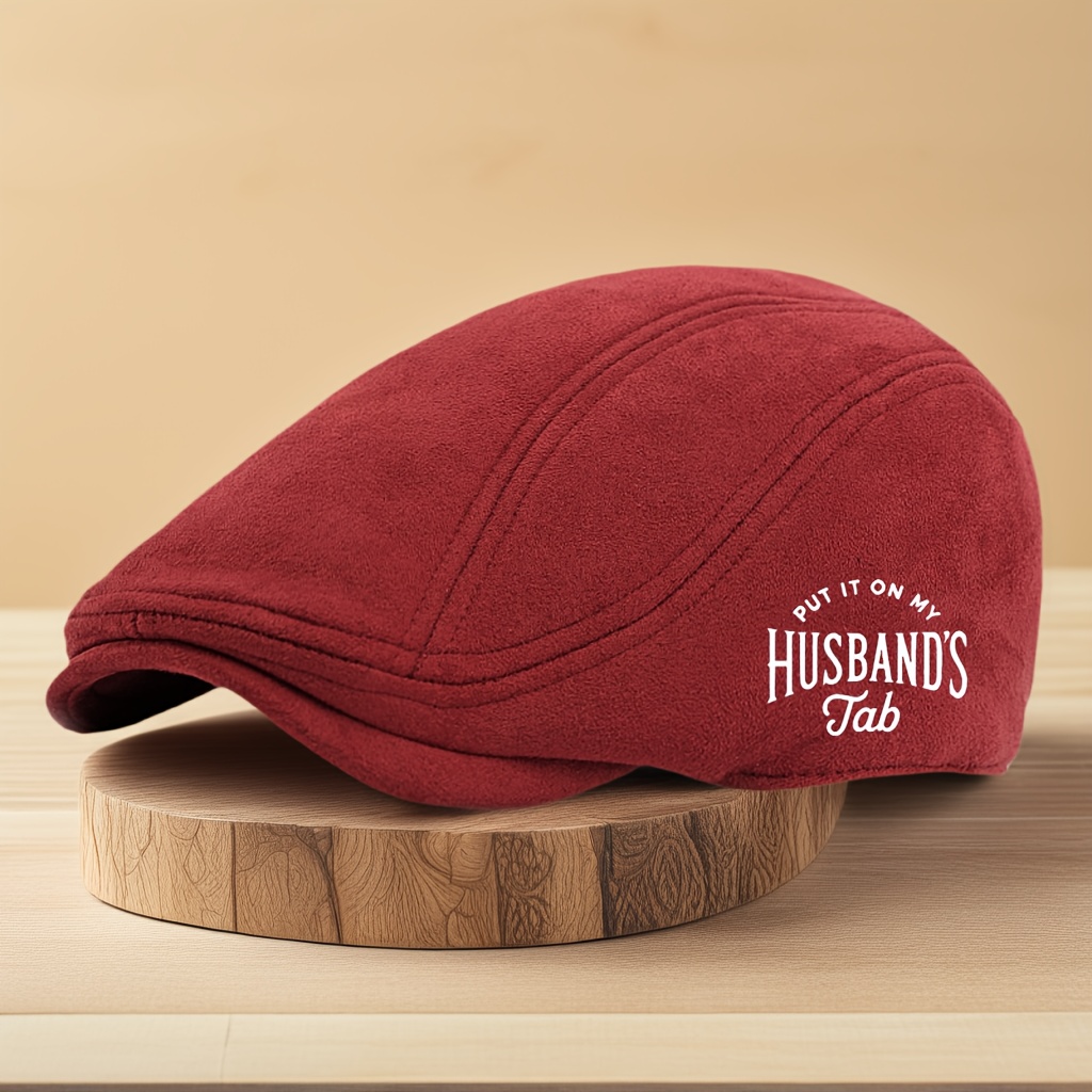 Men's Vintage British Lightweight Beanie Hat with Adjustable Strap