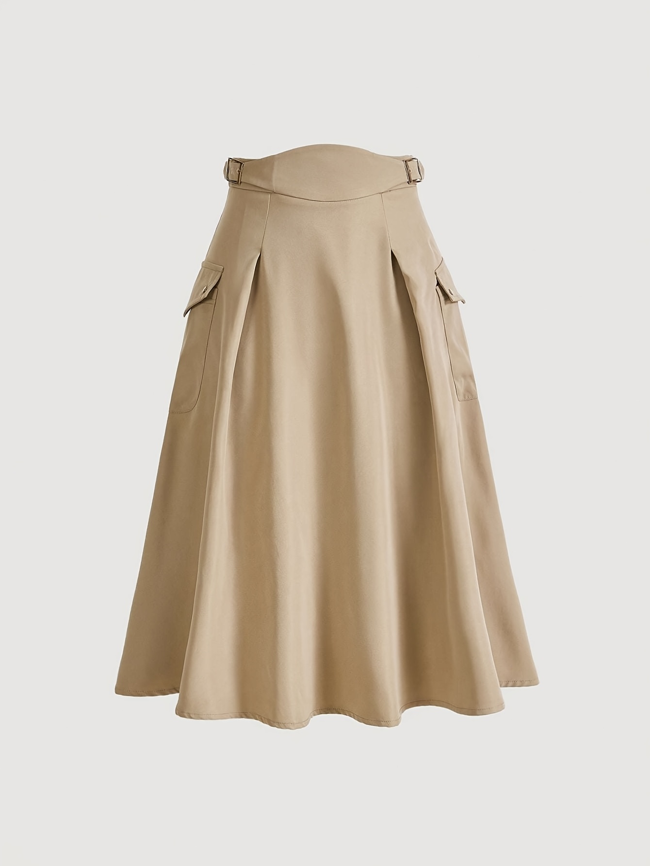 khaki skirt female