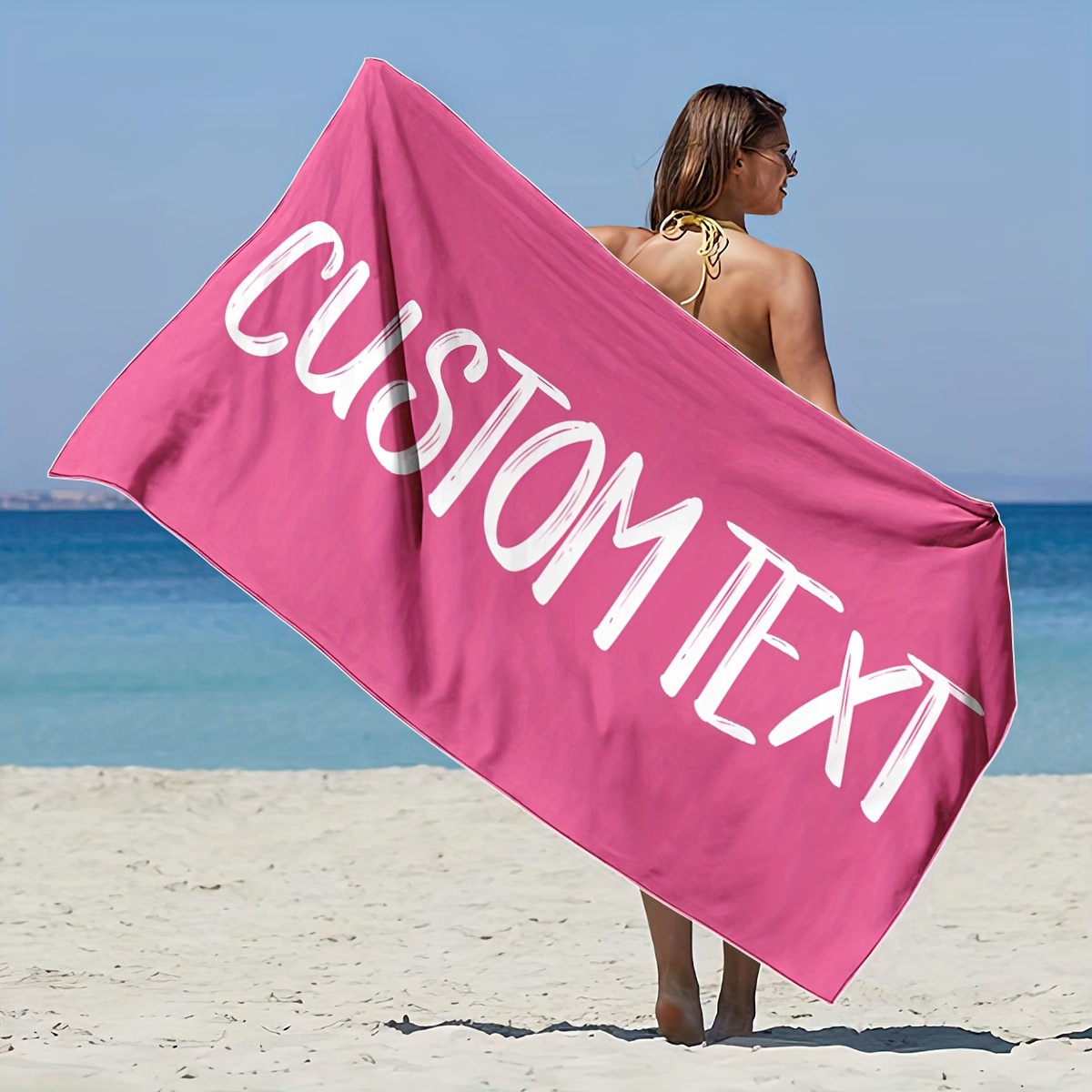 Custom beach blanket sale