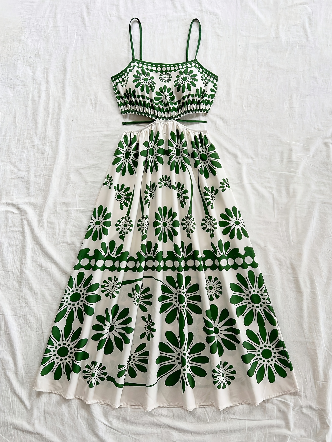 green emerald velvet dress Cameron Dress main image 1