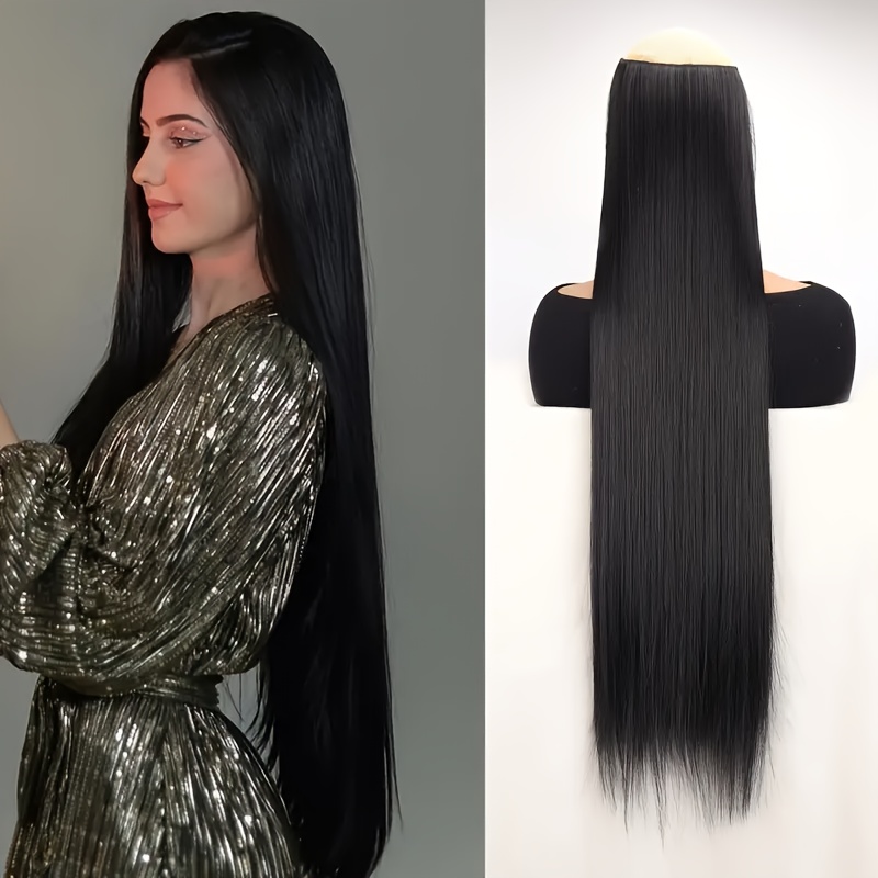 TEMU da 36 pollici per Halloween da donna - Extension capelli con clip qualit�, adatta per acconciature festive e casual, stili per | Estensione