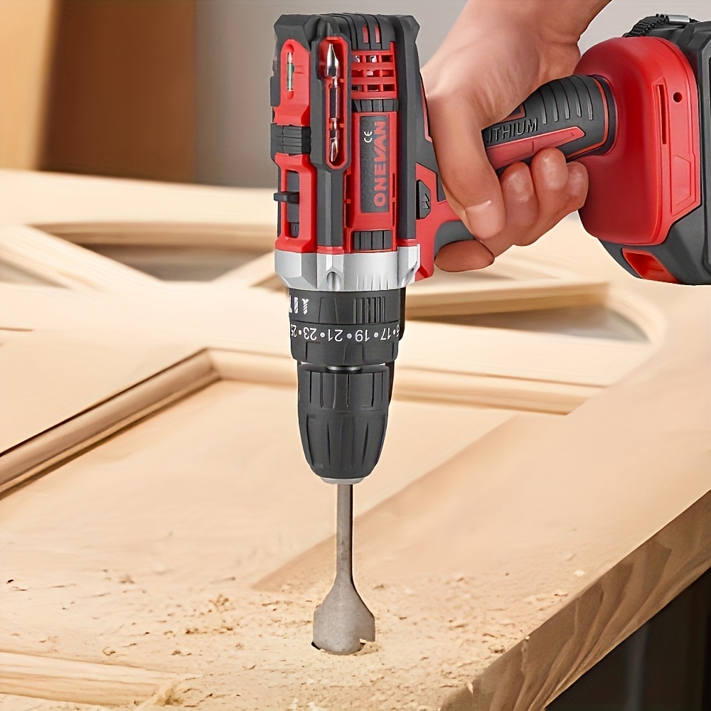 Elektrische Boormachine, 10mm Accuboormachine Draadloze Schroevendraaier Set