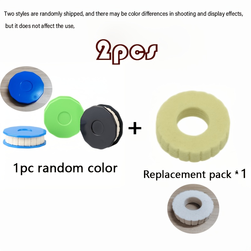 2pcs Bicycle Chain Oil Roller Lubricator Maintenance Tool, Motorcycle Chain Cleaning And Maintenance Tool, , Convenient For Road Bikes, Sturdy And Durable, Random Color
