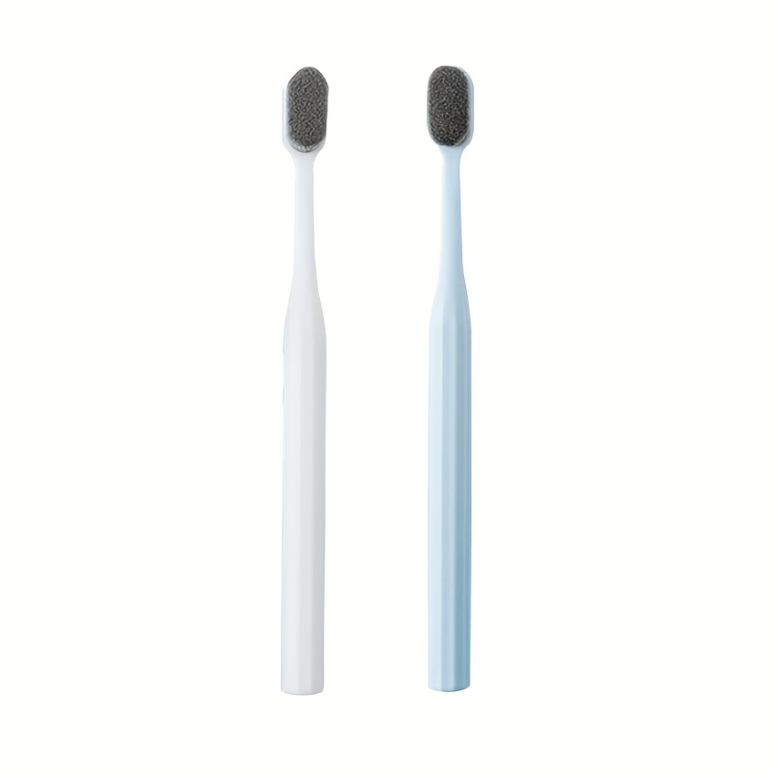 Bamboo Charcoal Toothbrush for Adults with Super Soft Bristles
