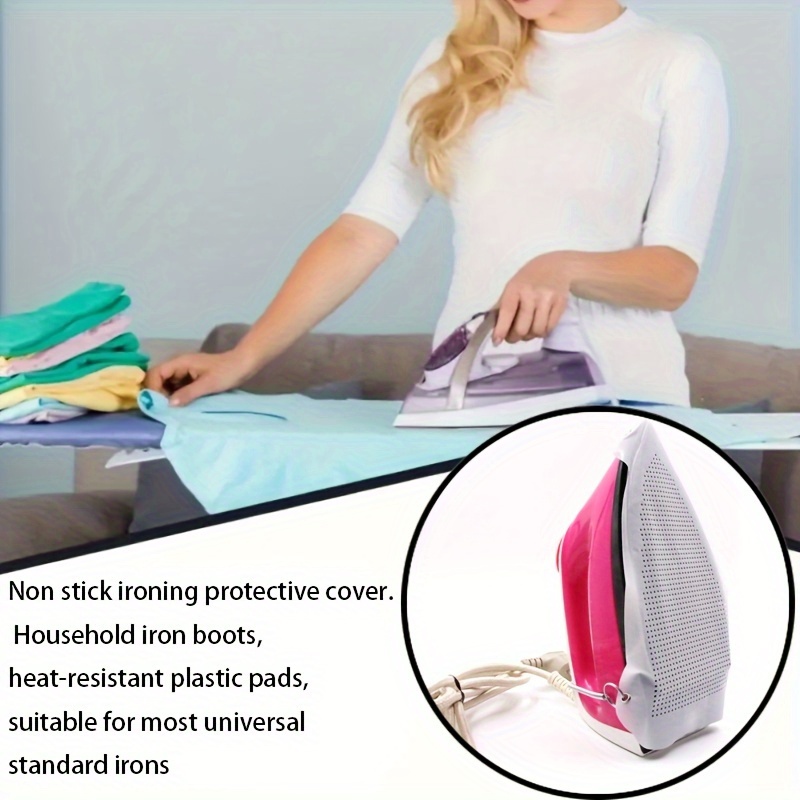   heat resistant ironing shoe cover   clean non   protective sleeve for household irons   iron   details 0