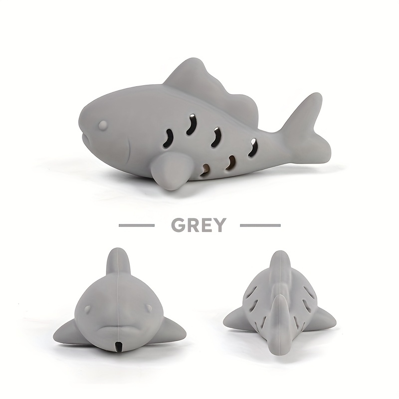 Pet Silicone Fish-shaped Feeder, An Interactive Toy For Pets Durable And Designed For Training And Entertaining Cats And Dogs, Without Battery