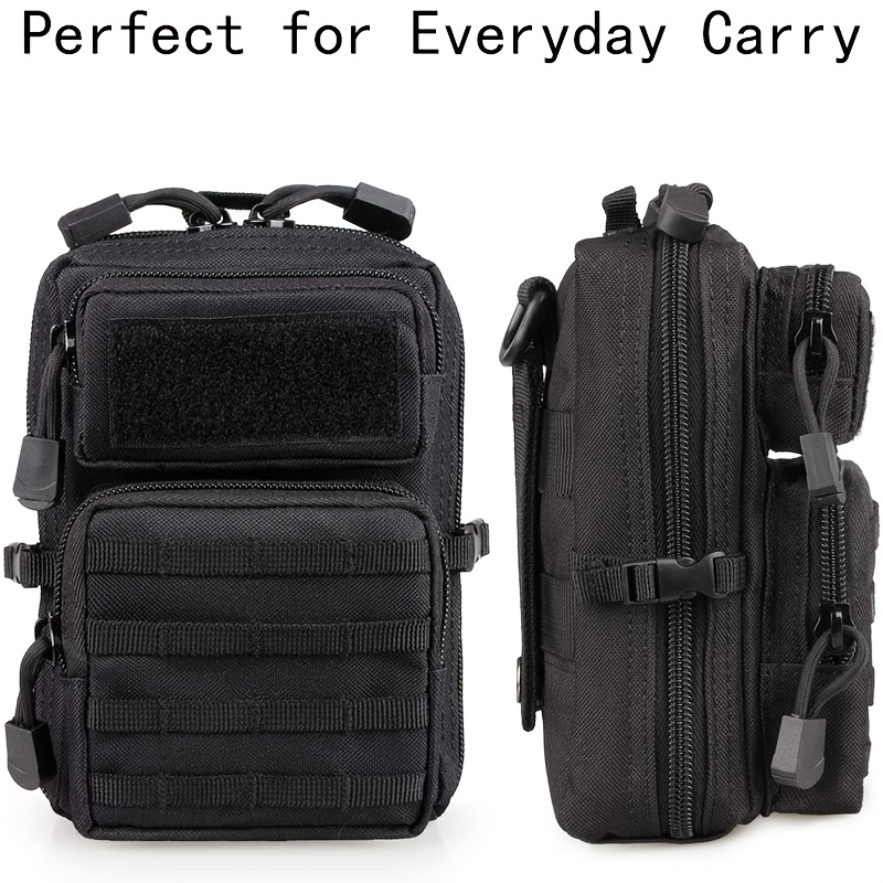 TEMU Admin Molle Pouches, Small Multi-pocket Bag, Pouches, Outdoor Admin Tool Pouch Medical Edc Ifak Pack