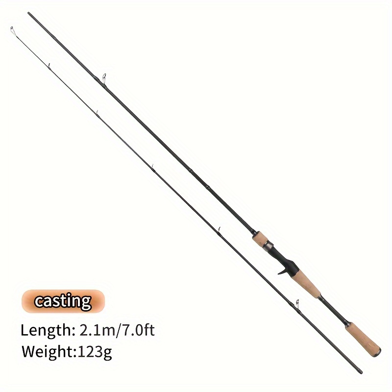 carbon fishing rod spinning casting fuji guide fuji reel - Temu