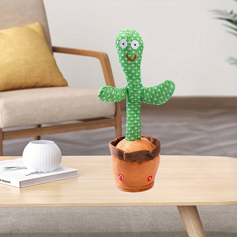 1 pièce Décoration design cactus dansant et en chantant mignon