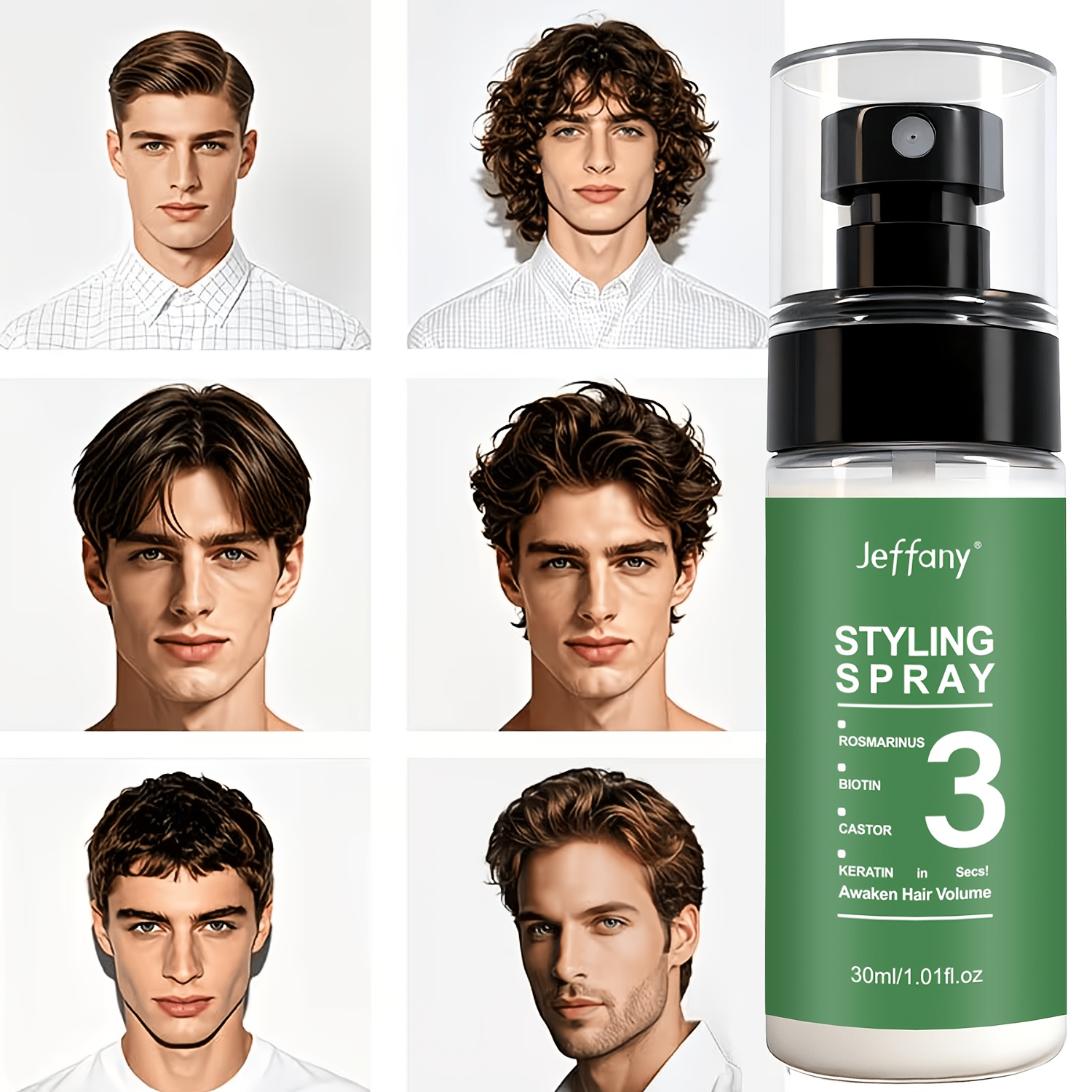 Volumizing Styling Spray for All Hair Types