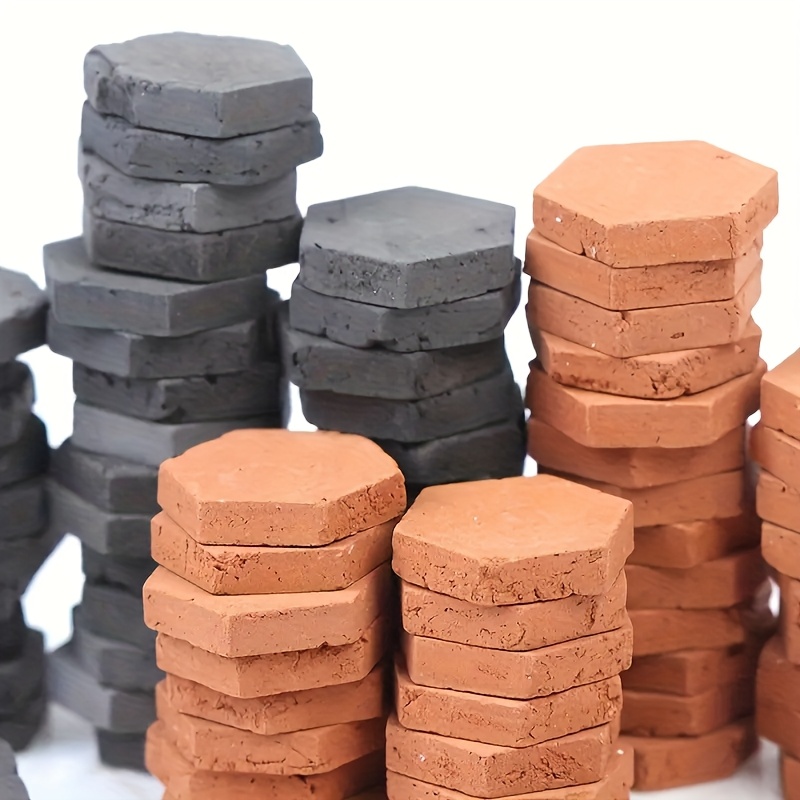 Mini Concrete Bricks 100/160pcs for Landscape Enhancement
