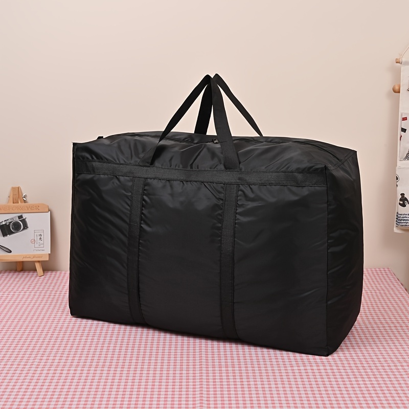 

Extra Large Storage Bag, Durable Nylon Moving Bag For Bedding And Clothes, Versatile Packing Bag With Zipper And Handles