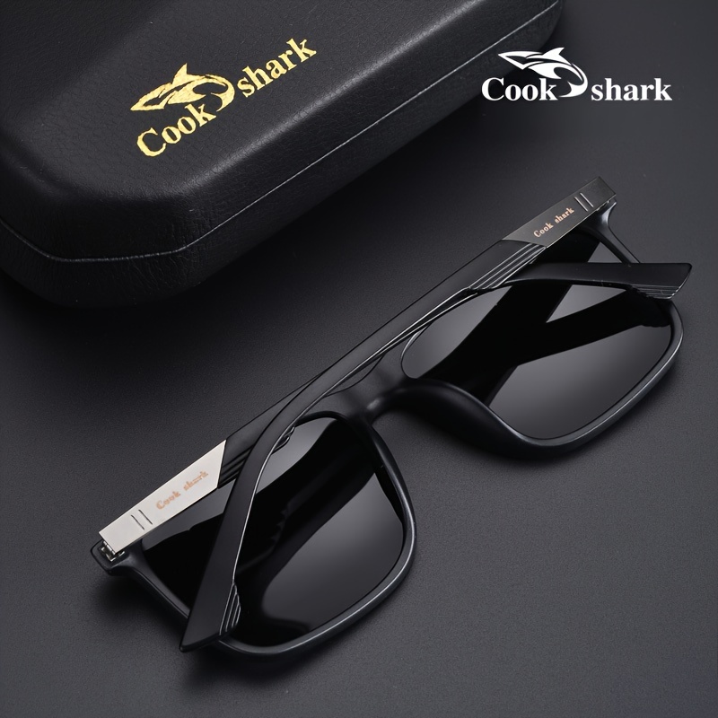 Cook Shark Polarized Sunglasses for Men's Drivers, Color Changing