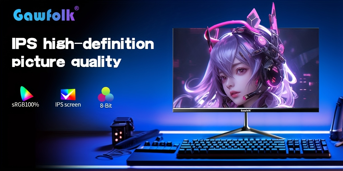 ips pc 200hz gaming monitor fhd 1080p screen 1ms - Temu