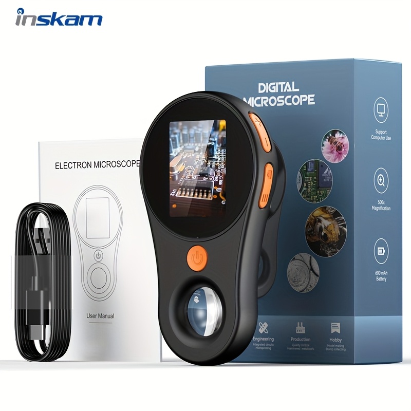 500x magnification portable handheld digital microscope - Temu