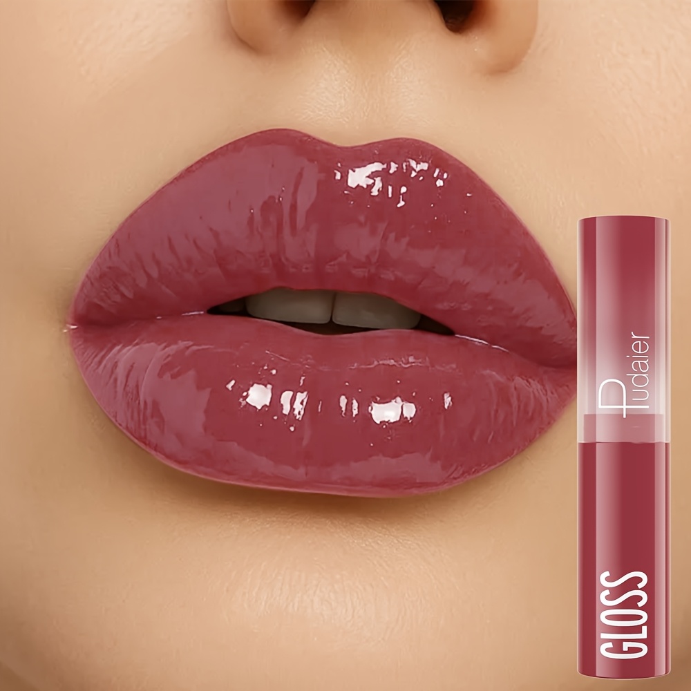 Moisturizing And Waterproof Lipstick With Mirror Glass - Ideal Valentine's Day Gift
