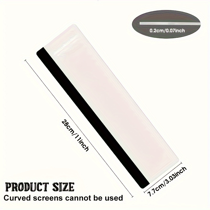 TEMU Desk Accessories 1pc Computer Monitor Memo Board Computer Message Board Office Supplies Men's And Women's Computer Sticky Note Clip Home Office