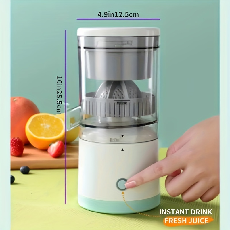 1pc portable multifunctional juicer automatic juicing and separation fresh orange juice cup with usb charging kitchen stuff details 0