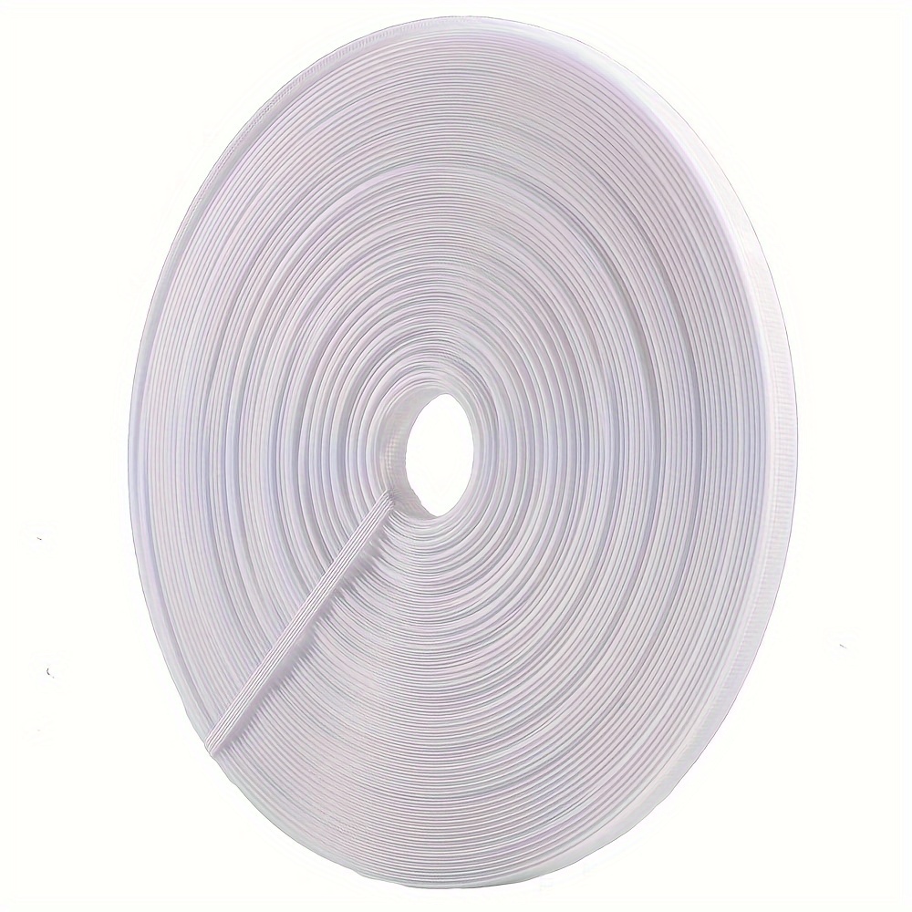 

White Polyester For Sewing - 45 Yards, 6mm, Low Density For Corsets, Bridal Gowns, Nursing Caps