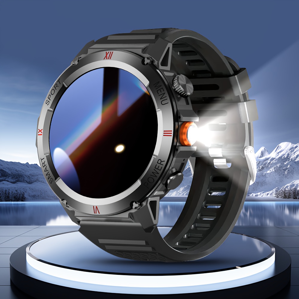 Image of Gwenland 2024 Watch - Over 100 Sports , Led Altimeter, Rating, Weather Forecasting, Compatible With & Iphone - Ideal Gift For Outdoor Lovers