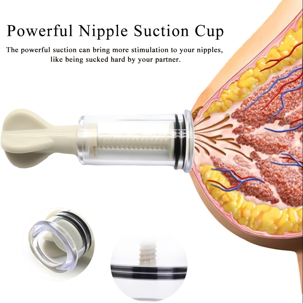 nipple pump sex toy Nipple Pump Vibrator for Women – Chest Stimulation with Powerful Vibrations main image 0