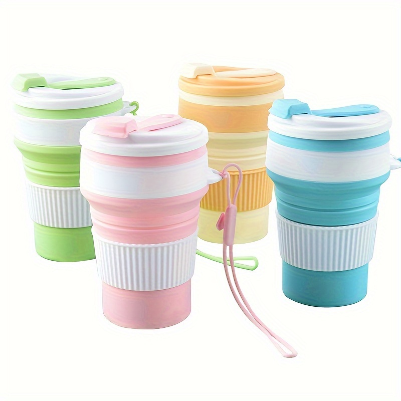 11.83oz Collapsible Silicone Water Cup - Portable & Reusable for Outdoor  Activities, Sports, Camping & Hiking