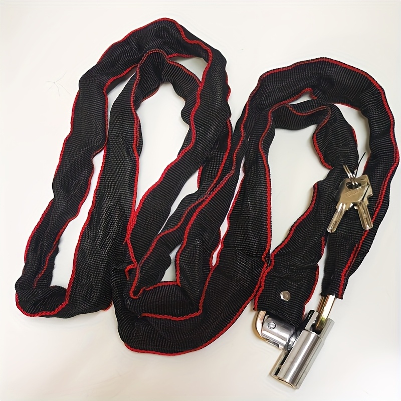 TEMU Mountain Bike Electric Scooter Bicycle Chain Lock Iron Chain Lock