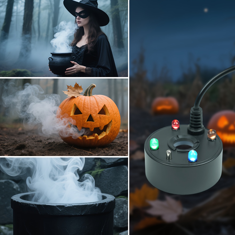 USB-Powered Aquarium Mist Maker with Floating Mist Pod - for Fish Tanks, Pond, Halloween Decorations - Creates Realistic Mist Effect, Safe for Aquatic Pets, No Batteries Needed - Ideal for Home, Office, or Party Decoration, Pond Decoration, Compact Design, Durable Construction, Home Decorators, Water Fountain Indoor, Water Feature Indoor, Indoor Water Fountain, Indoor Water Feature, Halloween, Humidifier, Aquarium Accessory, Fish Tank Accessory, Fountain, Aquarium Filter