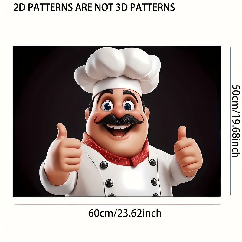 E-shop Cartoon Kocher Herdabdeckung, 60 cm x 50 cm - Hitzebeständig und rutschfest, kratzfestes synthetisches Material, für elektrische