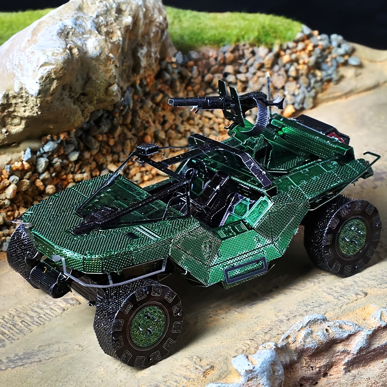 Assault Off-Road Vehicle - 3D Precision Engineering Puzzle Model