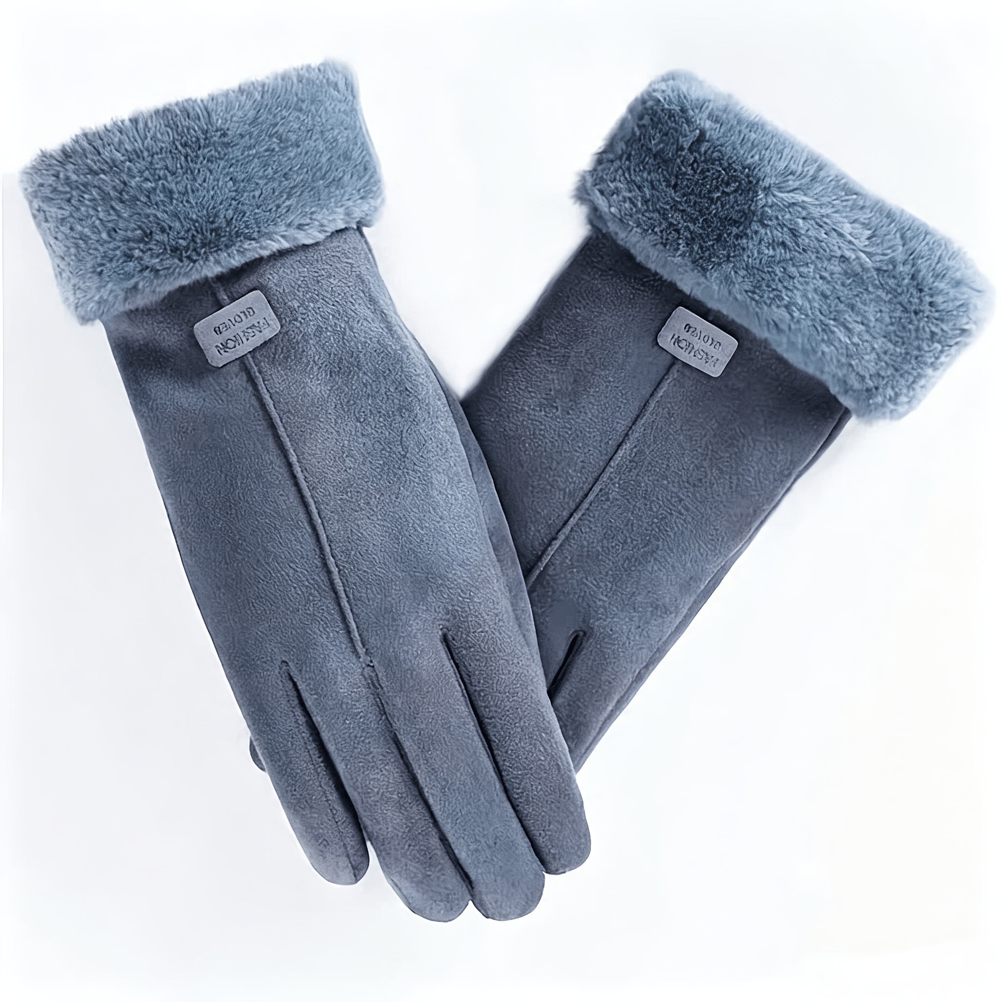TEMU 1 par de guantes térmicos para mujer para pantalla táctil