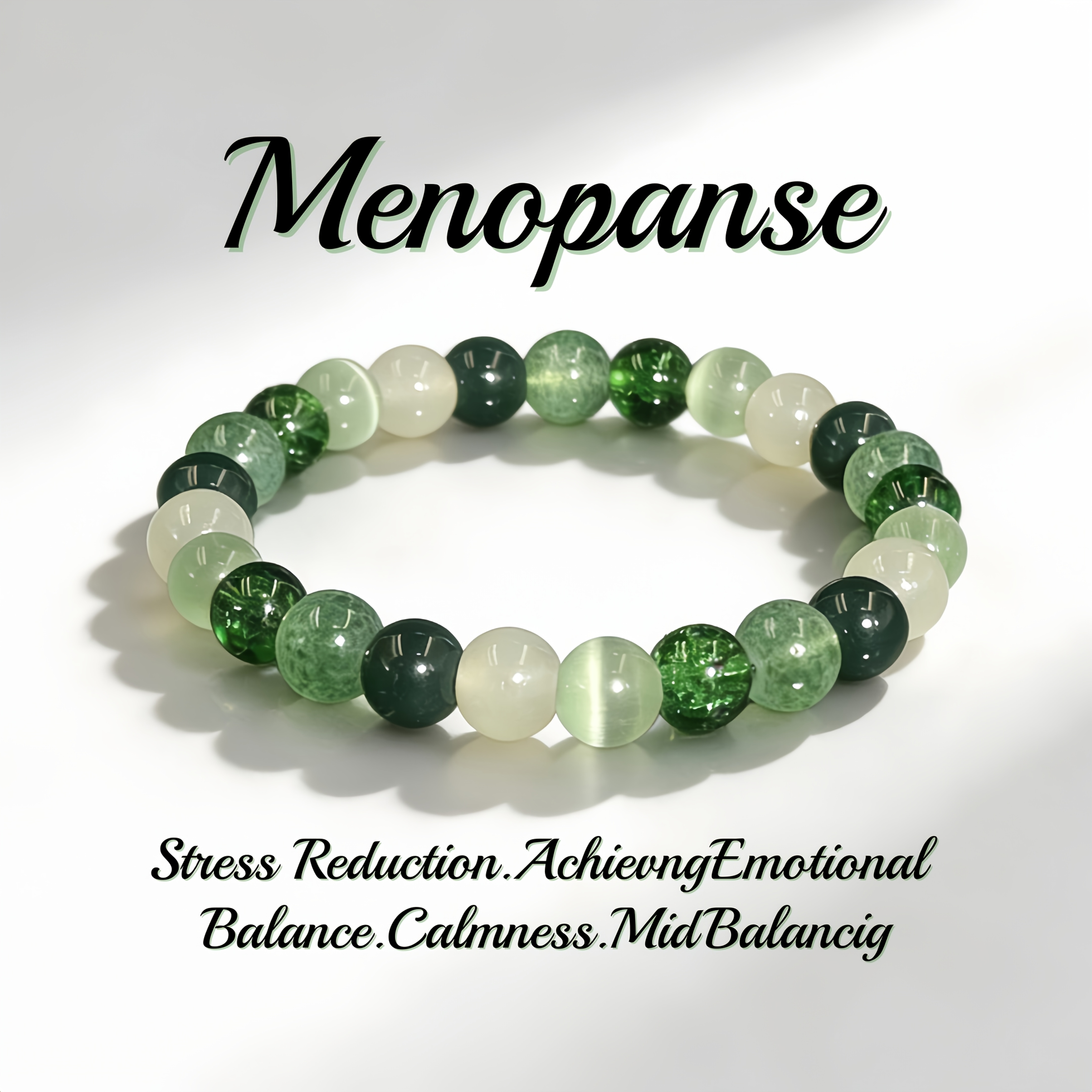 Image of Natural Stone, Suitable For Daily Wear, Green Bohemian Fashion Jewelry, Ideal Gift For , Mother's Day Gift For Mom