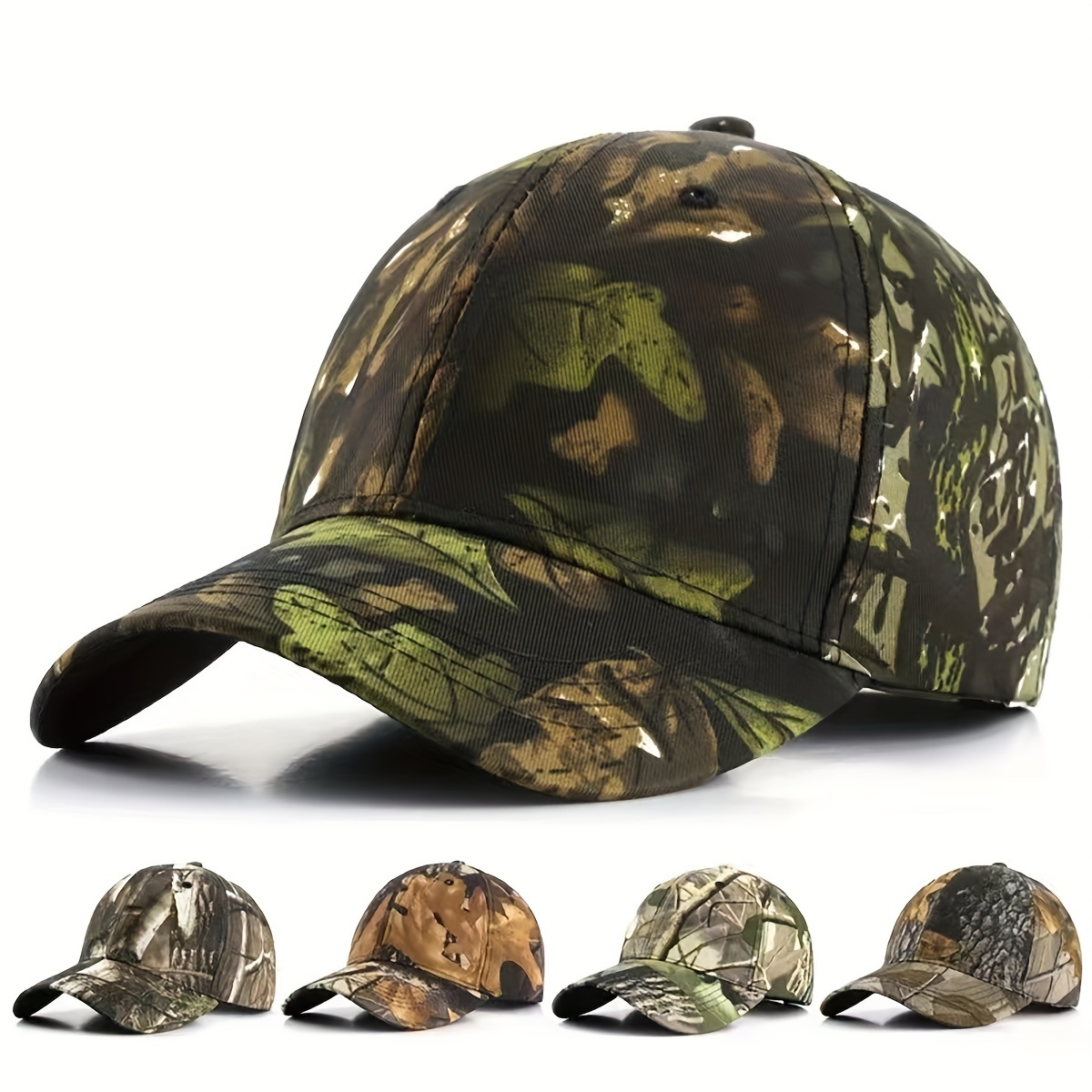 1pc Outdoor Camouflage Hat Baseball Caps Simplicity Tactical Army Camo  Hunting Cap Hats Sport Cycling Caps For Men Adult - AliExpress