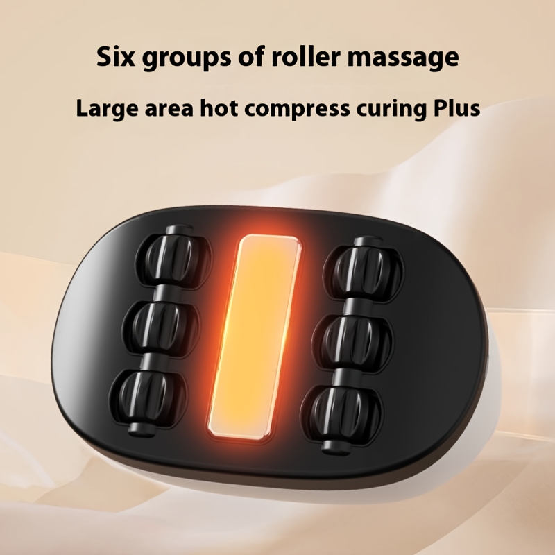 Electric roller instrument charging roller brush calf artifact hot compress massager body brush massager abdominal kneading instrument