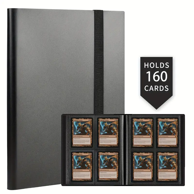 4 pocket card binder 160 sleeves card folder ablum trading - Temu Kuwait 4 pocket card binder 160 sleeves card folder ablum trading - Temu Kuwait