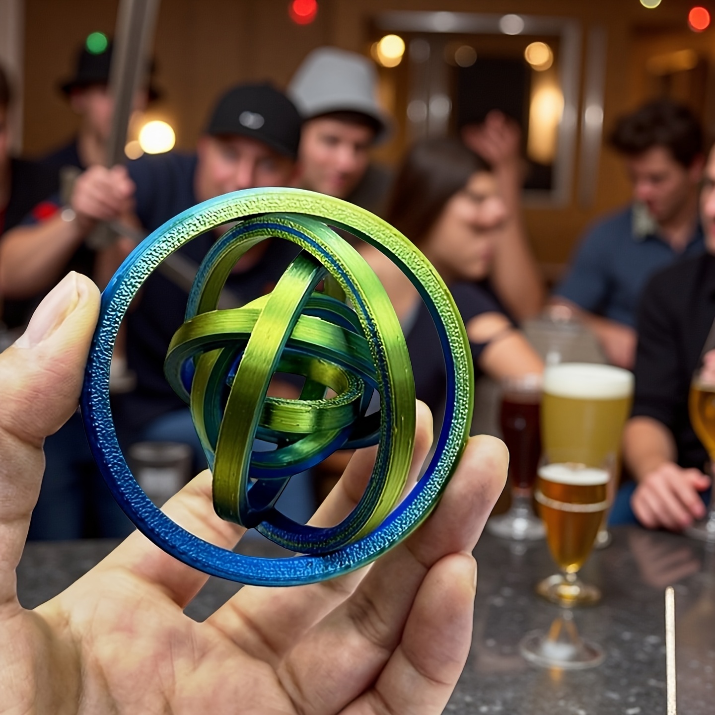 3-in-1 transforming fidget spinner coin edc spinning toy for