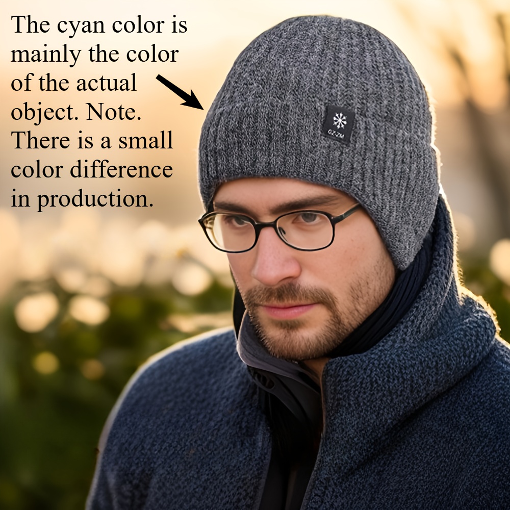 cappello invernale barba rimovibile a maschera bordi Temu Italy