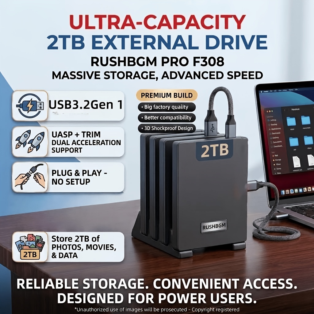 2tb hard drive sold on Temu United States