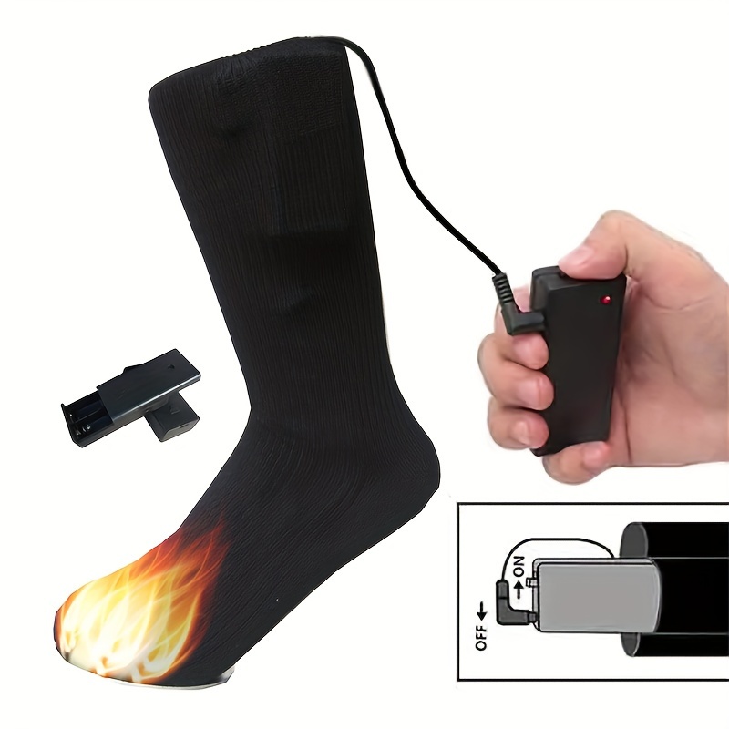 Pack 1 par de calcetines calefactables con baterías - Heat Uni + S-Pack  1200
