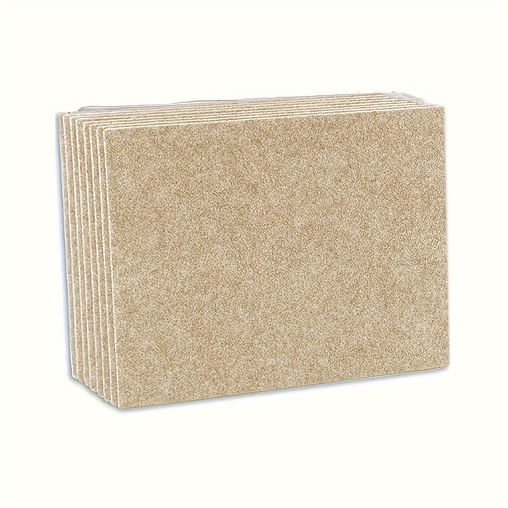 

Self-adhesive Felt Furniture Pads 8-pack - 20 X 15 Cm Cut-to-fit Floor Protector For Chair Legs, Metal Finish Other Material